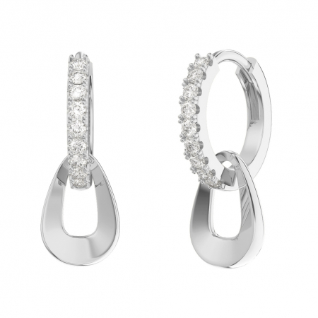 Noutati - Cercei Una Vida Harmony Silver, Argint 925