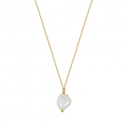 Colier Portofino Perla, Argint 925 Placat cu Aur 18k