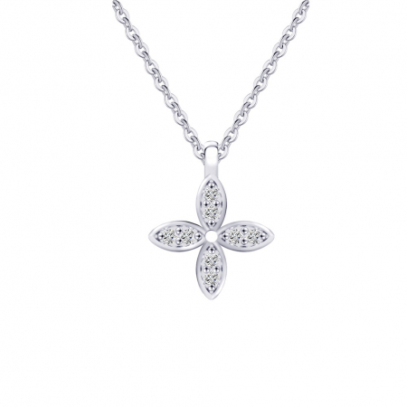 Noutati - Colier Una Vida Lucky Star Silver, Argint 925