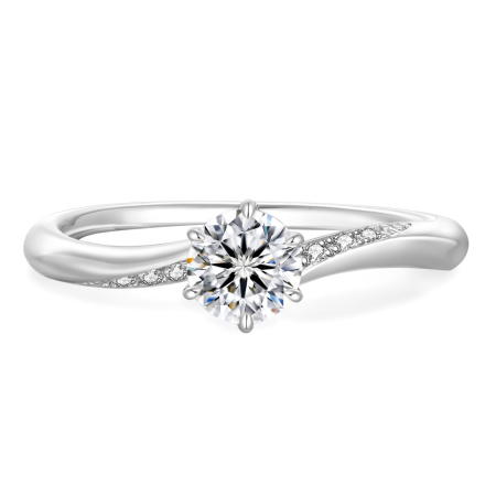 Moissanite - Inel de Logodna Una Vida Promise cu Moissanite, Argint 925