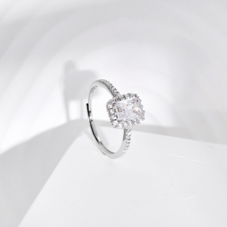 Inel Una Vida Diamond din Argint, Ajustabil [1]