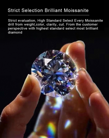 Inel Una Vida Ibiza cu Diamant Moissanite, Argint 925 [4]