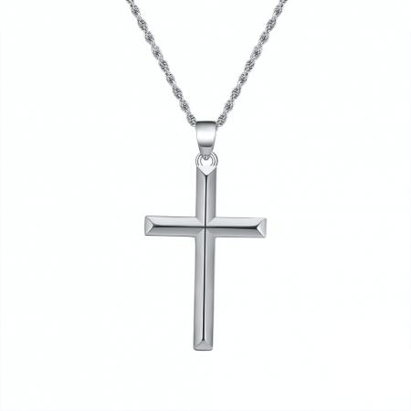 For MEN - Lant Cruce Una Vida for Men Argint Italian - Argintiu