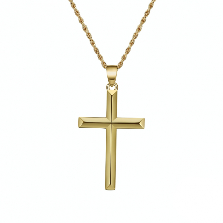 For MEN - Lant Cruce Una Vida for Men Argint Italian - Auriu