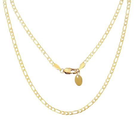 ELEMENTS % - Lant Figaro Una Vida Elements, Otel Inoxidabil GOLD