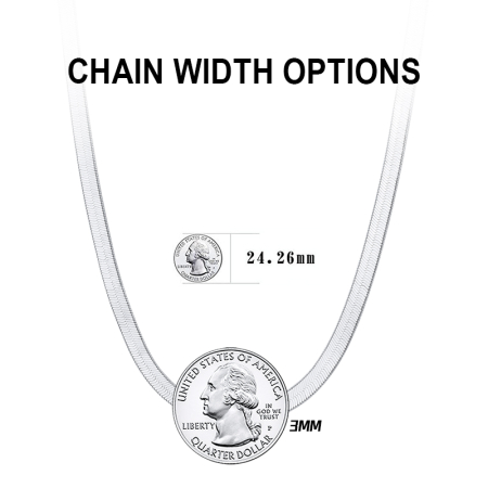 Colier Una Vida Snake For Men, Argint, Lungime 60 cm [5]