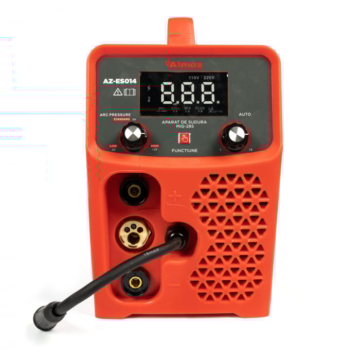 Aparat de sudura MIG-285, MIG+MMA 285A, diametru electrod 1.6-3.2mm, Accesorii incluse, Almaz AZ-ES014 [6]