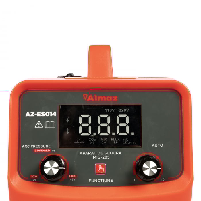 Aparat de sudura MIG-285, MIG+MMA 285A, diametru electrod 1.6-3.2mm, Accesorii incluse, Almaz AZ-ES014 [7]
