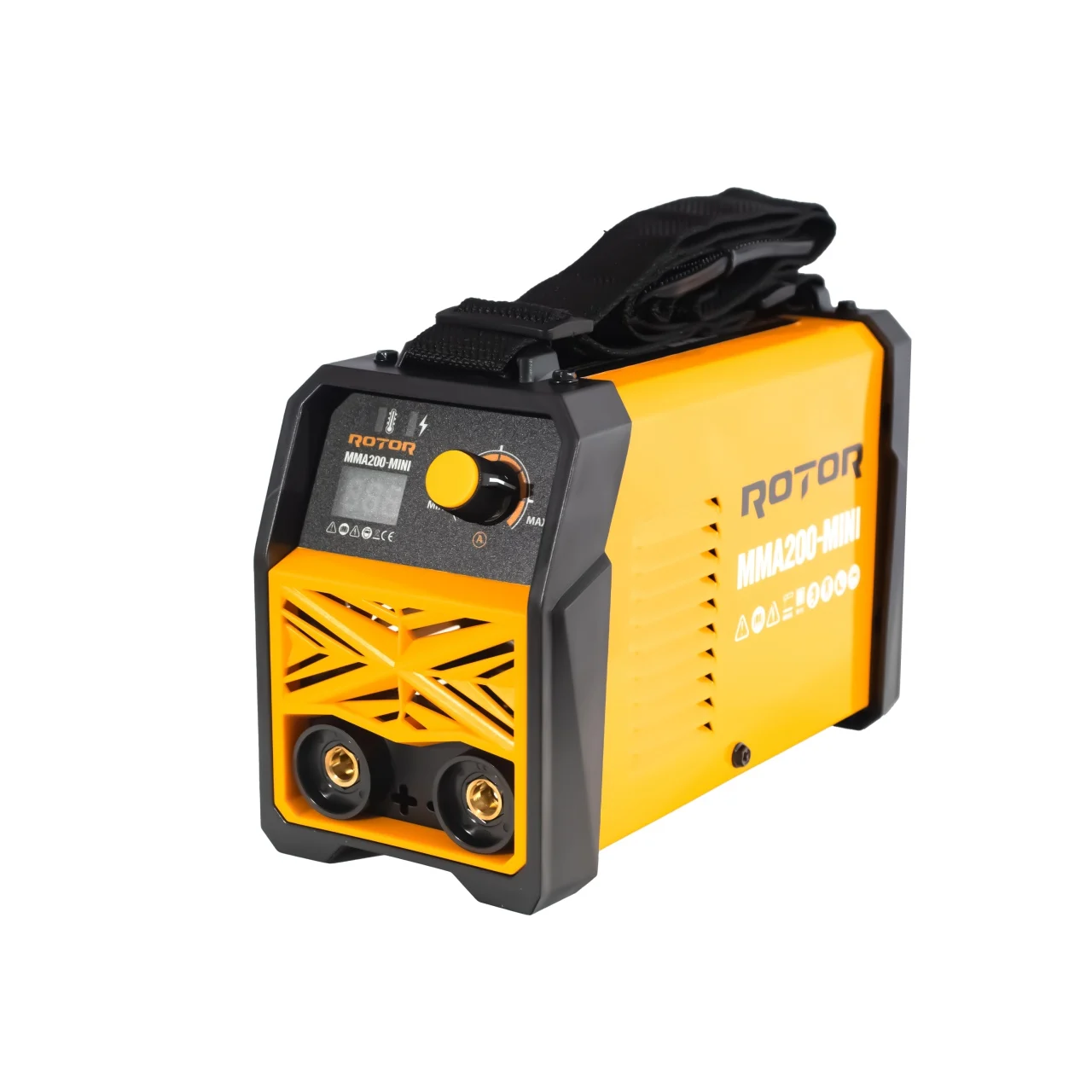 Aparat de sudura ROTOR MMA200-MINI, electrod 1,6-5mm, Ecran LCD, Accesorii incluse [2]