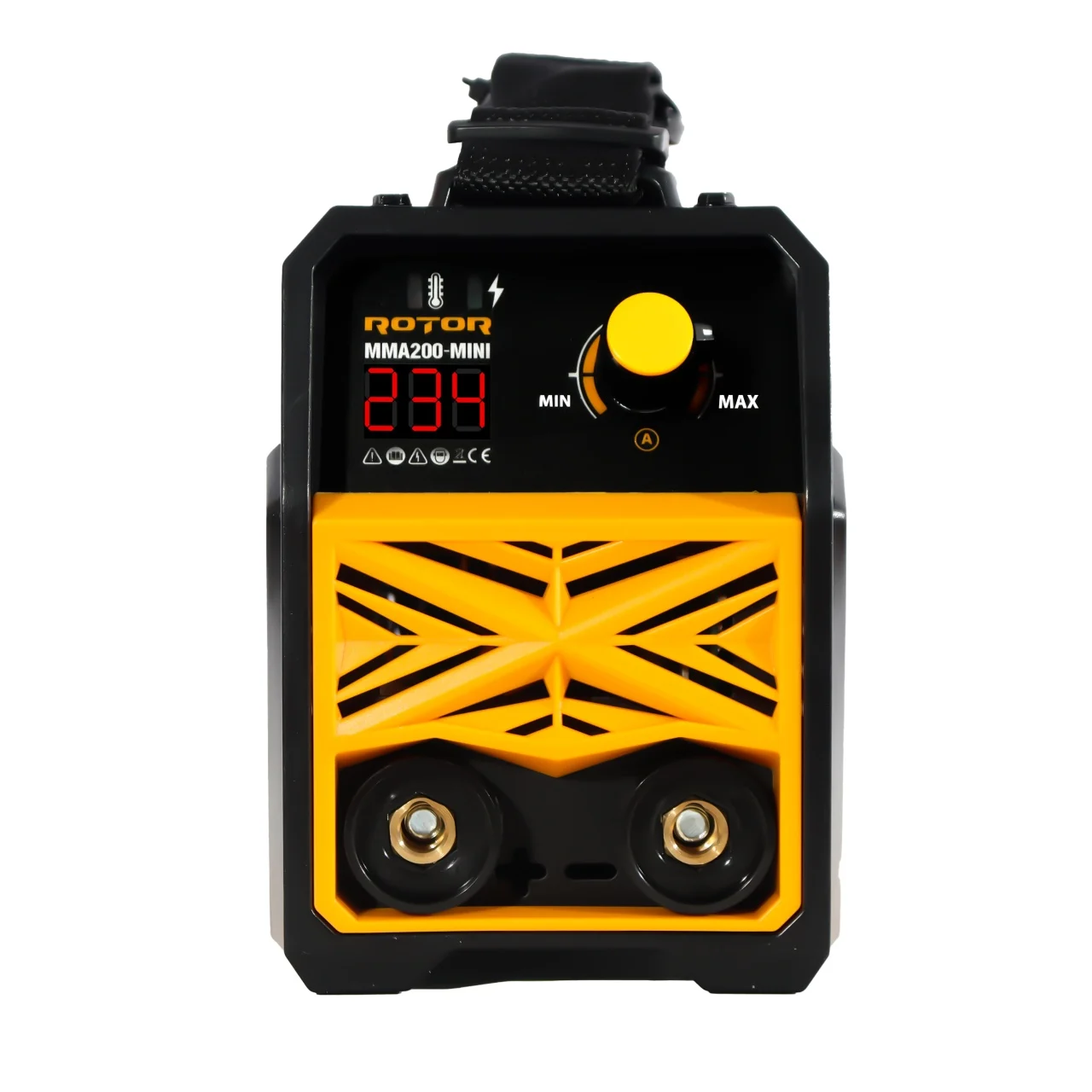 Aparat de sudura ROTOR MMA200-MINI, electrod 1,6-5mm, Ecran LCD, Accesorii incluse [4]