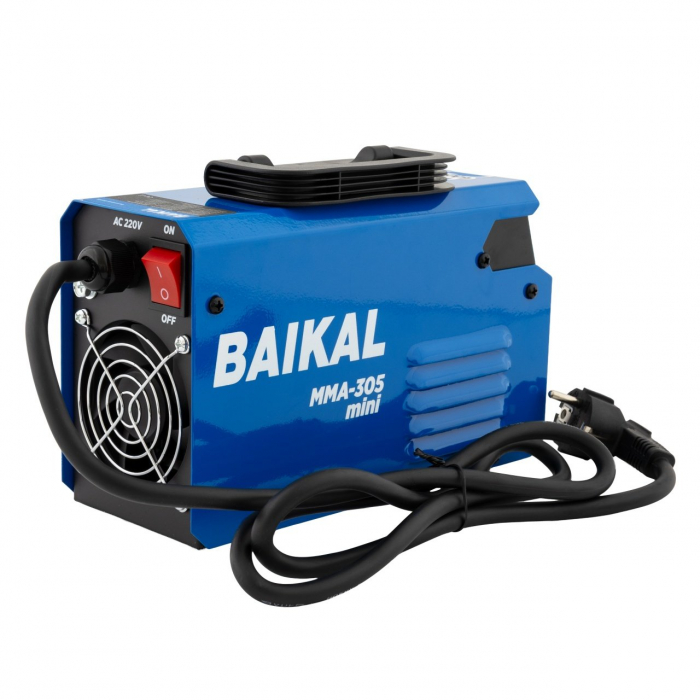 Aparat sudură MMA-305 Mini Baikal – Invertor 305A, 1,6-5mm, accesorii incluse [5]