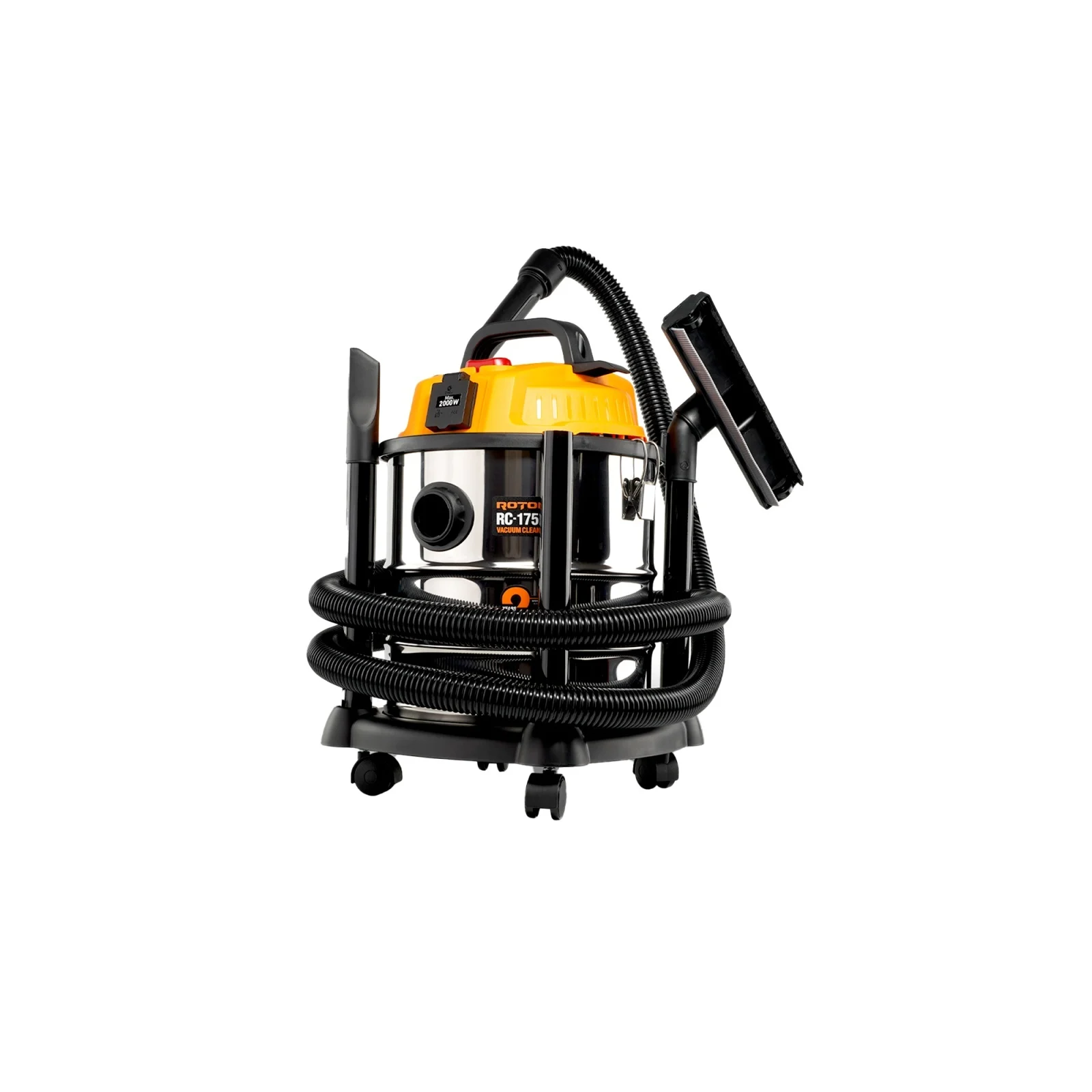 Aspirator Umed-Uscat ROTOR RC-175, 1200W, 20L, Filtru HEPA, Aspirare Umeda si Uscata [3]