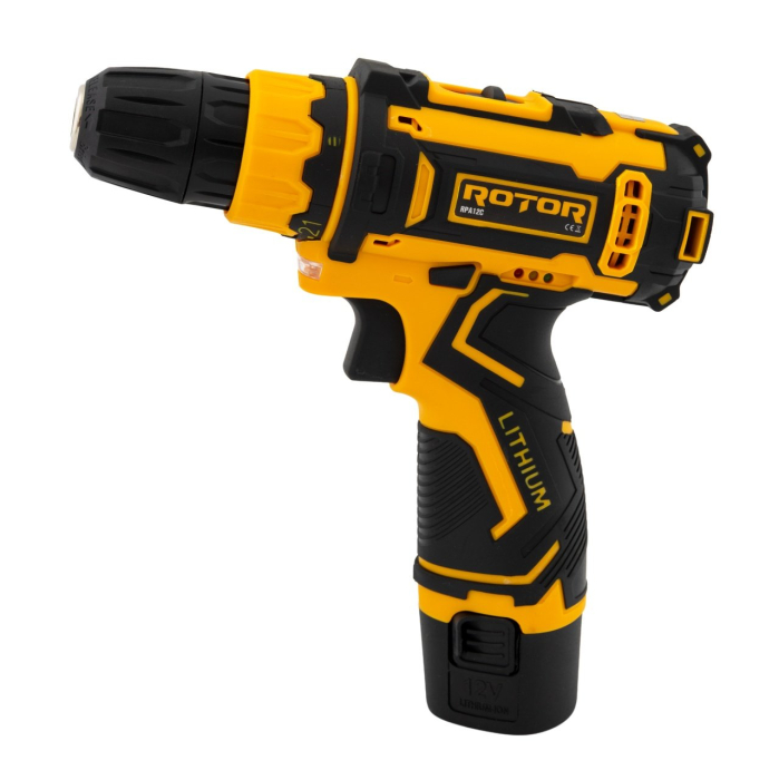 Autofiletanta ROTOR RPA12C 12V, 25 Nm, 2 acumulatori – Compacta si puternica [3]
