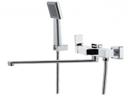 Baterie cadă MIXXUS PREMIUM FRANCO 006-25cm EURO – alamă crom, monocomandă, pară inclusă [2]