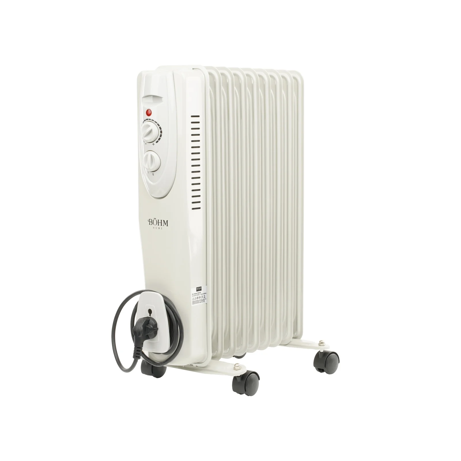 Calorifer electric cu ulei BOHM BOH-29, 2000W, 8 elementi, 3 trepte putere, termostat [4]