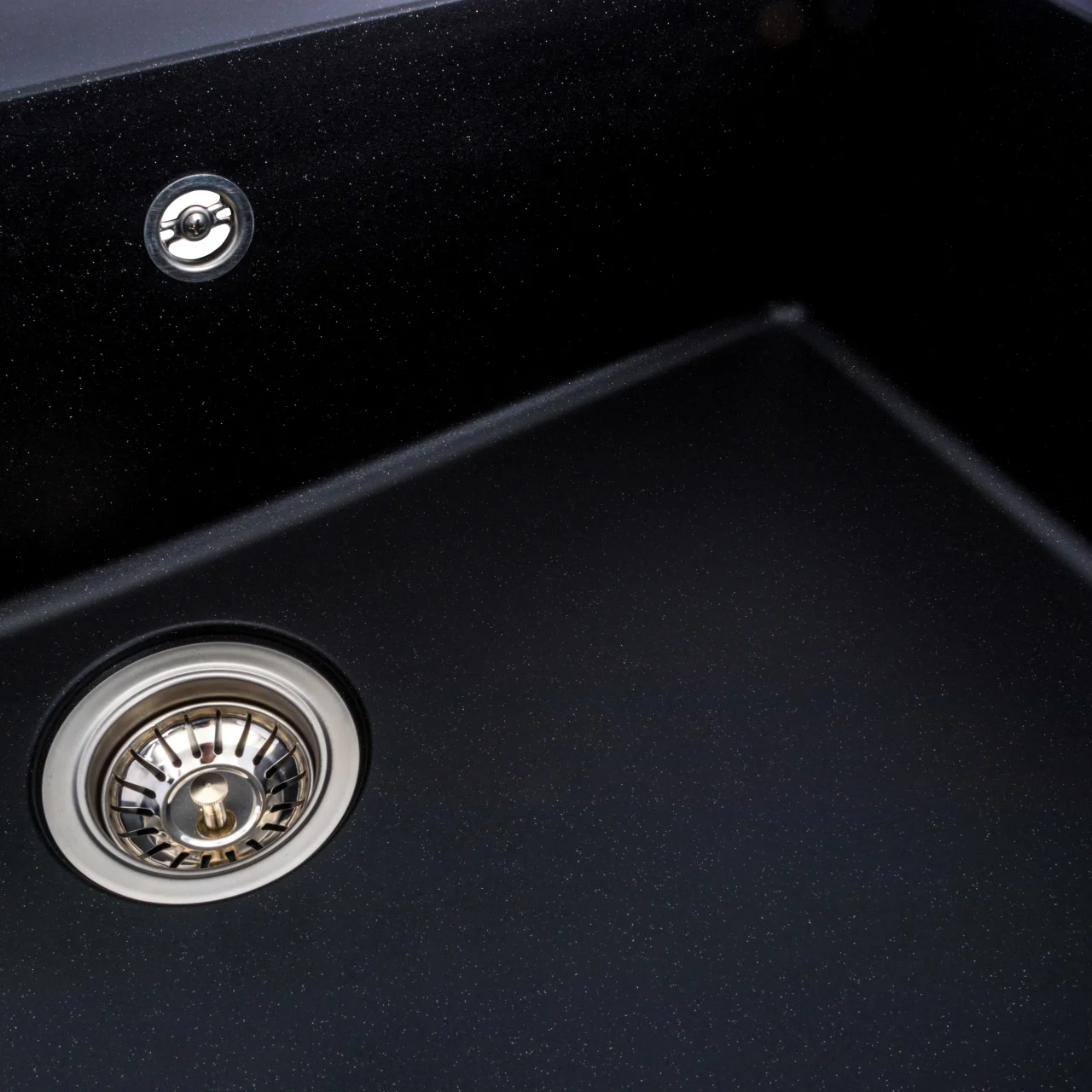 Chiuveta bucatarie Elefant Premium Bogema 7850 Negru Metalic 780x500 mm – granit rezistent [6]