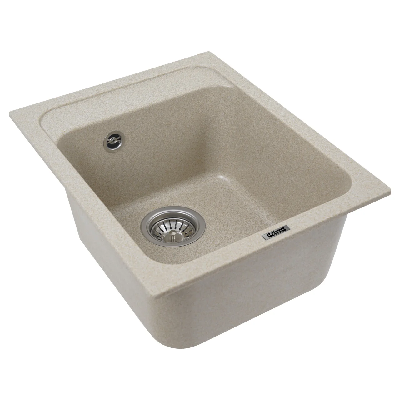 Chiuveta bucătărie Elefant Premium Korrado 497x398 mm – Safari bej, compozit granit [4]