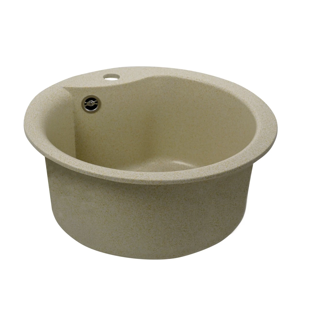 Chiuveta bucatarie Elefant Premium Turas 480 nisip bej – compozit granit 482 mm [5]