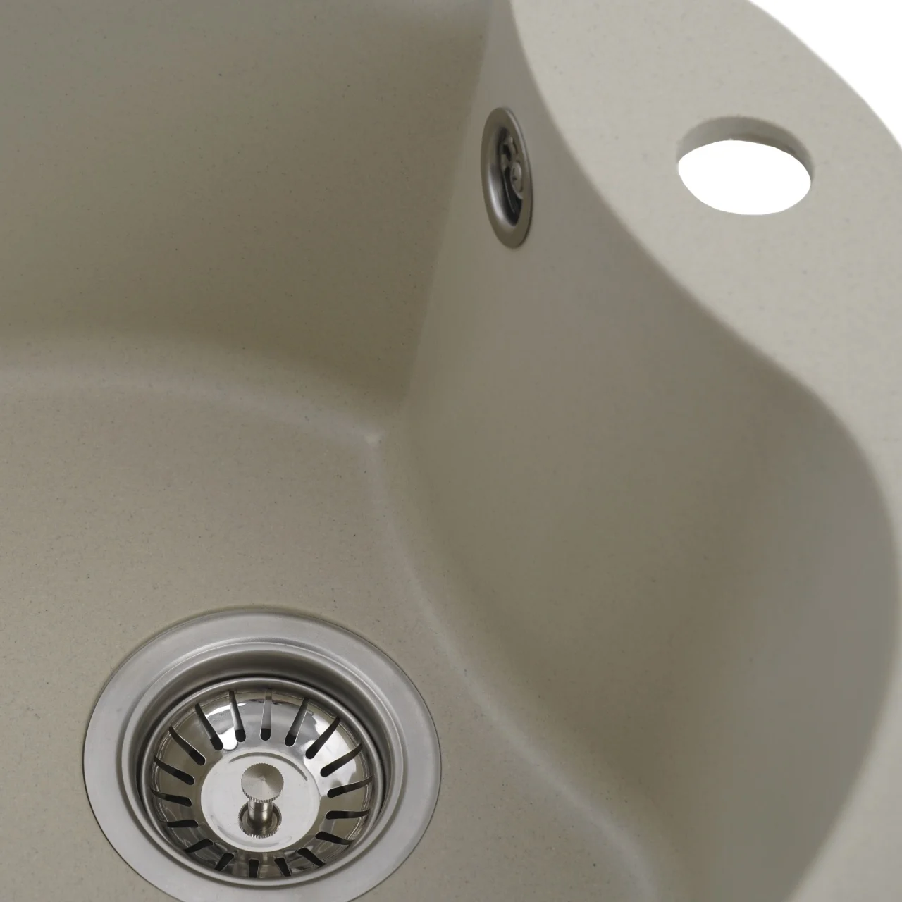 Chiuveta bucatarie Elefant Premium Turas 480 Safari Bej – compozit granit, 482 mm [6]