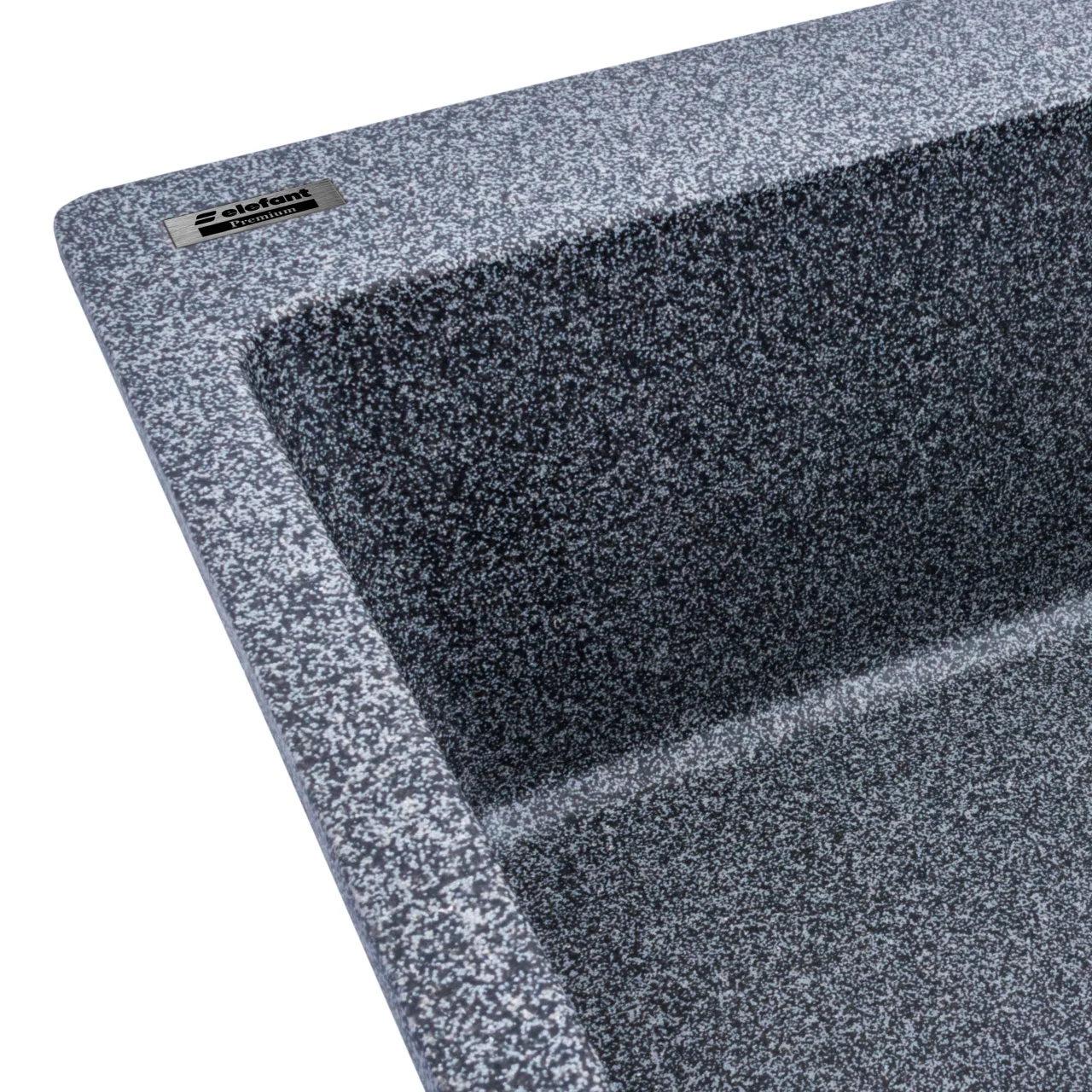 Chiuvetă Elefant Premium Bogema 7850 Grafit 780x500 mm – cuvă spațioasă și durabilă [5]