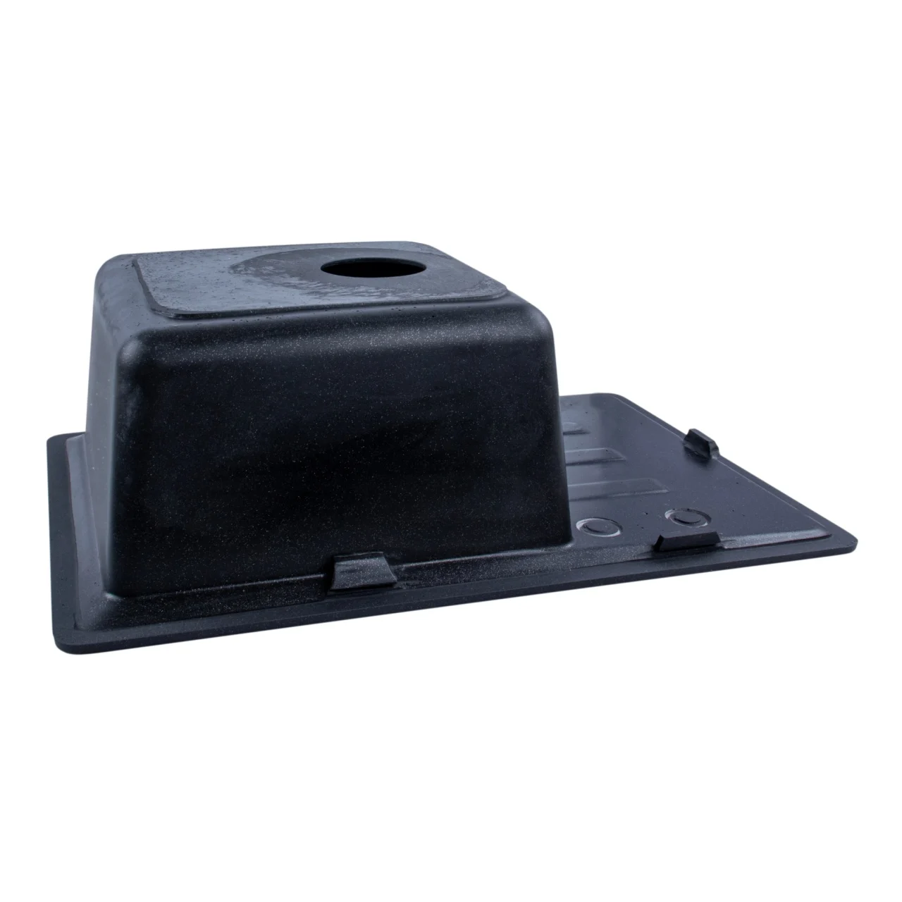 Chiuvetă Elefant Premium Liana Negru Metalic 430×620 mm [6]