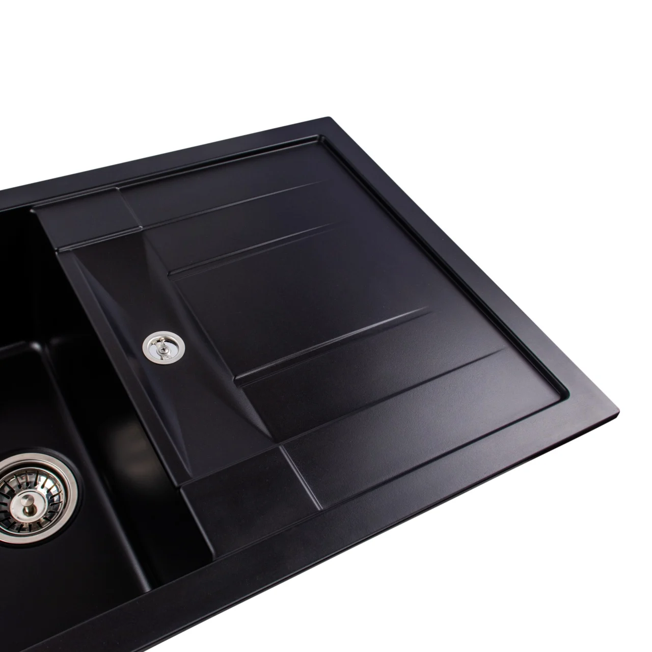 Chiuvetă Elefant Premium Troya 7850, Negru 776x496 mm – durabilă și elegantă [6]