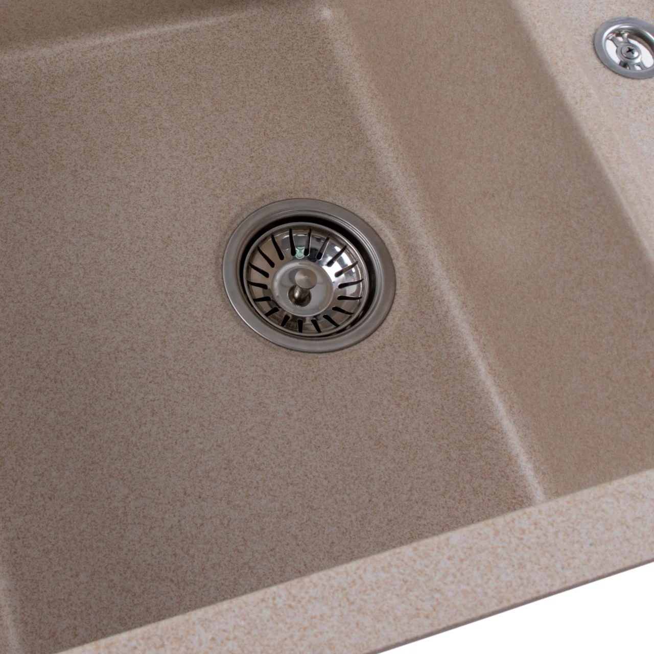 Chiuveta Elefant Premium Troya 7850 Safari bej 776x496 mm – cuva mare, compozit granit [8]