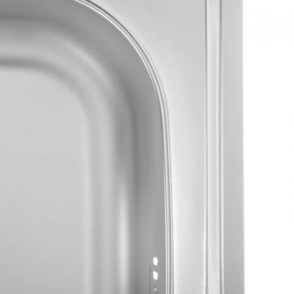 Chiuvetă inox MIXXUS Z6060R-08-180E, 600×600, Finisaj Mat [2]