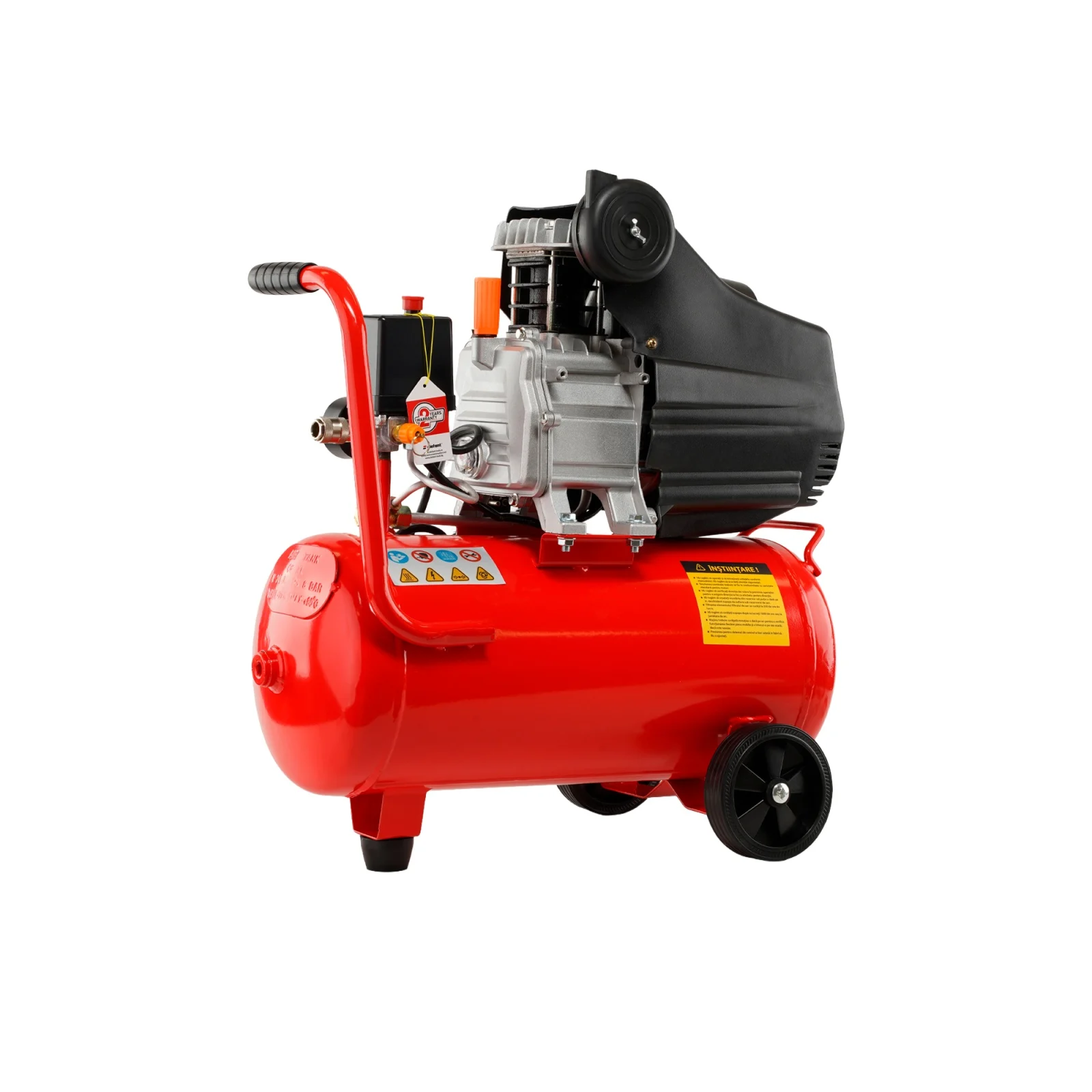 Compresor Aer ELEFANT XYBM24 24L – 1.5 CP, 8 Bar, Compact [2]