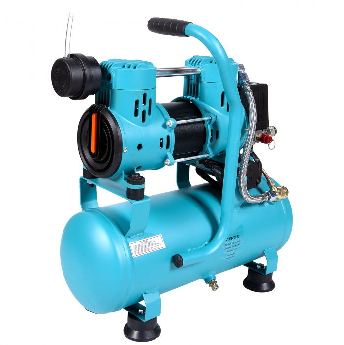 Compresor de aer, fara ulei, 880W, 9L, Detoolz DZ-C265 [2]