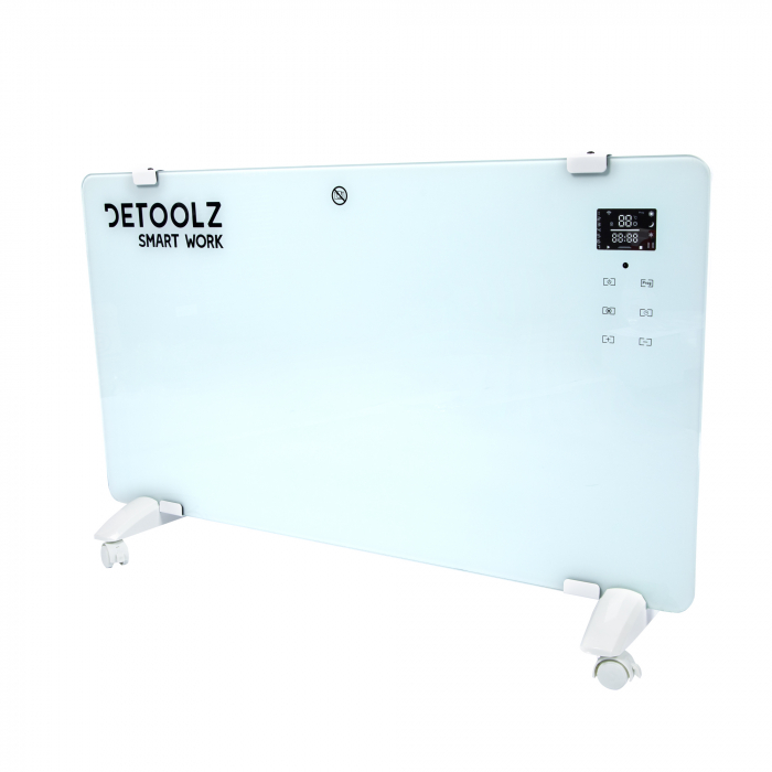 Convector electric 1000W/2000W, alb, WIFI, Detoolz DZ-EI114 [3]