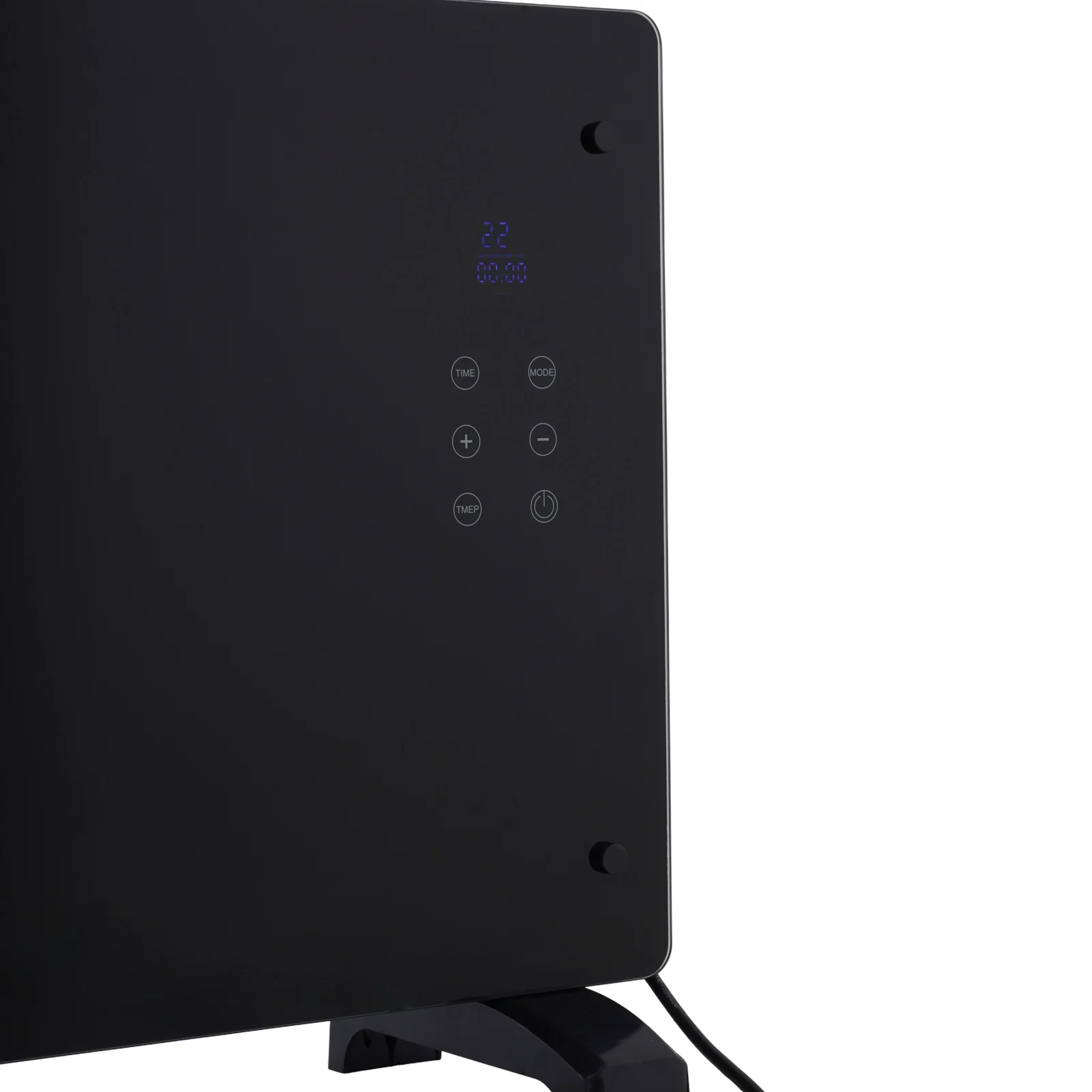 Convector panou sticla BOHM BH09G-BL, 2000 W, Display, Telecomanda, Wi-Fi – Perete/Podea [5]