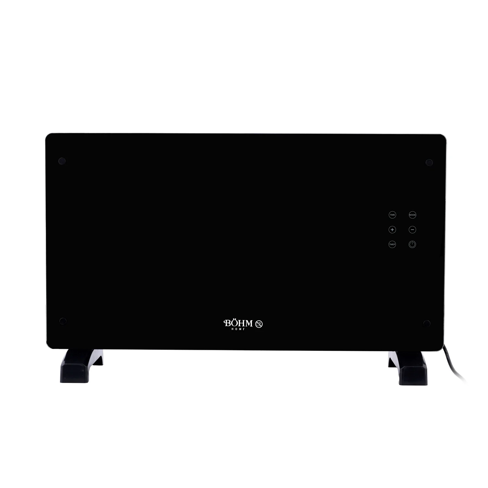 Convector panou sticla BOHM BH09G-BL, 2000 W, Display, Telecomanda, Wi-Fi – Perete/Podea [3]
