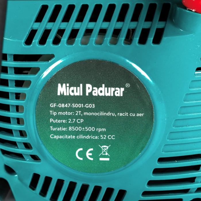 Drujba Micul Padurar 5200, 52CC, 2.7CP, 2 lame 40cm si 2 lanturi, pornire rapida [9]