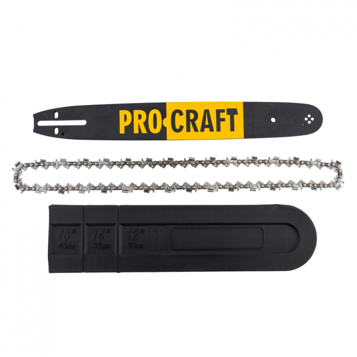 Drujba pe benzina PROCRAFT GS-50, 52CC, 4CP, lama 40cm [3]