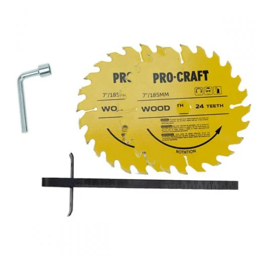 Fierastrau circular de mana Procraft KR2300, 2300W, 185 mm, 5000RPM [6]