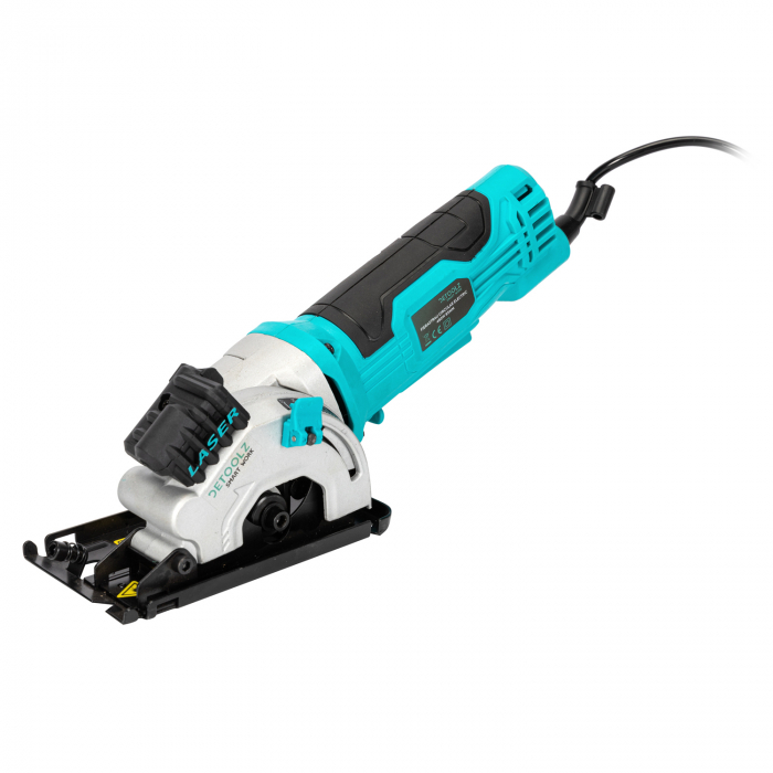 Fierastrau circular electric de mana 480 W, 3500 rpm, 85 mm, laser pentru ghidare, Detoolz DZ-SE101 [9]