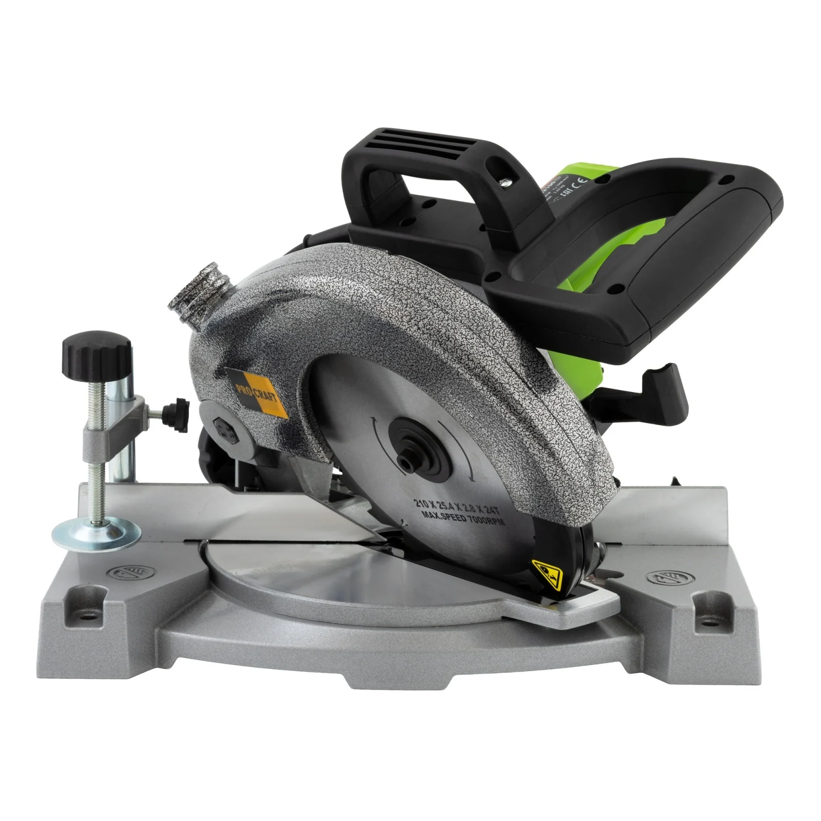 Fierastrau Circular Stationar ProCraft PGS2100, 1400W, 5000 RPM, panza 210 mm, taiere la unghi 0°-45° [3]