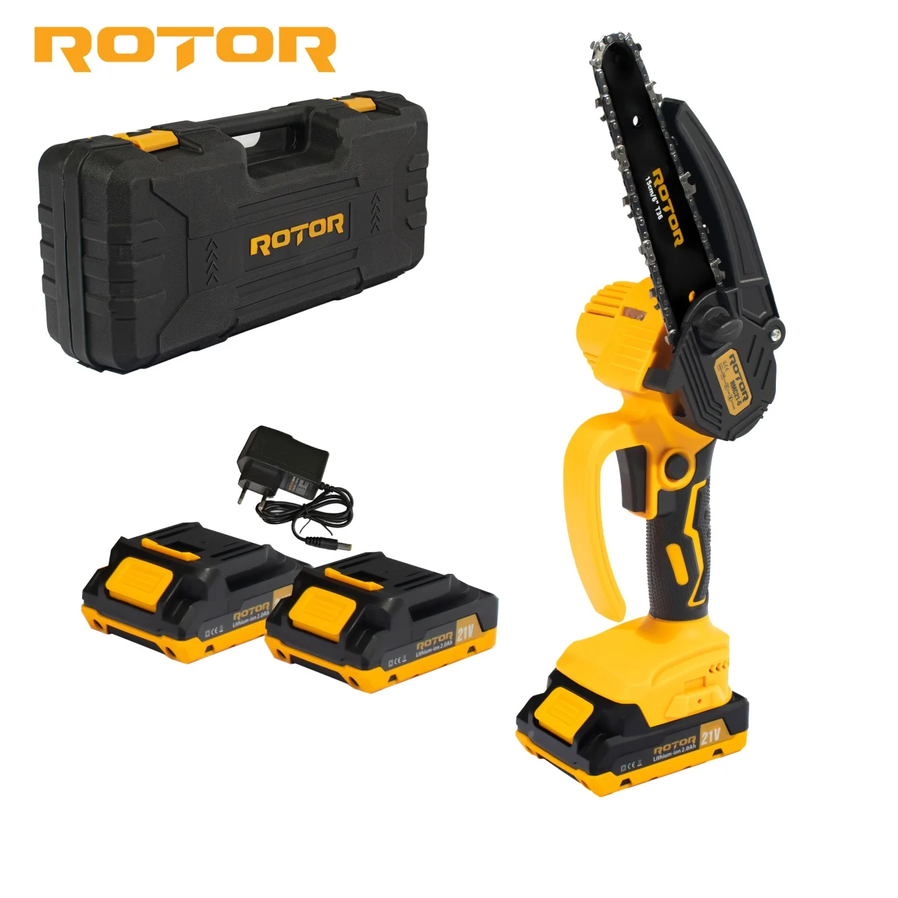 Fierastrau de mana 2 acumulator, 21V, geanta de transport,  Rotor RMC21-6 [1]