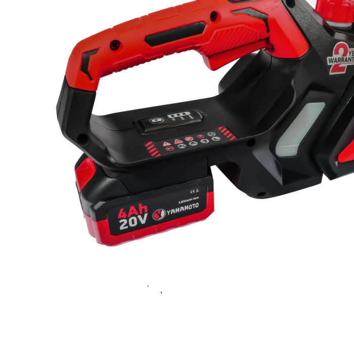 Fierastrau electric cu lant pe acumulator YAMAMOTO YM.126, 14 inch, 20V, 4 Ah [4]