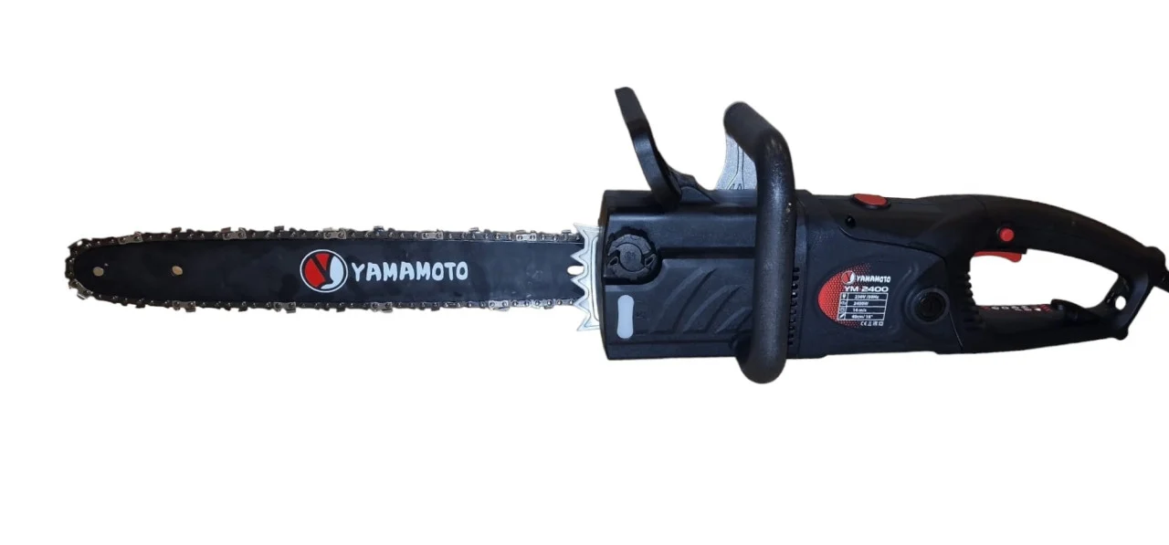 Fierastrau electric cu lant YAMAMOTO YM2400, drujba electrica 2400W,s Viteza de rotatie 14 m/s, Lama 40cm [1]