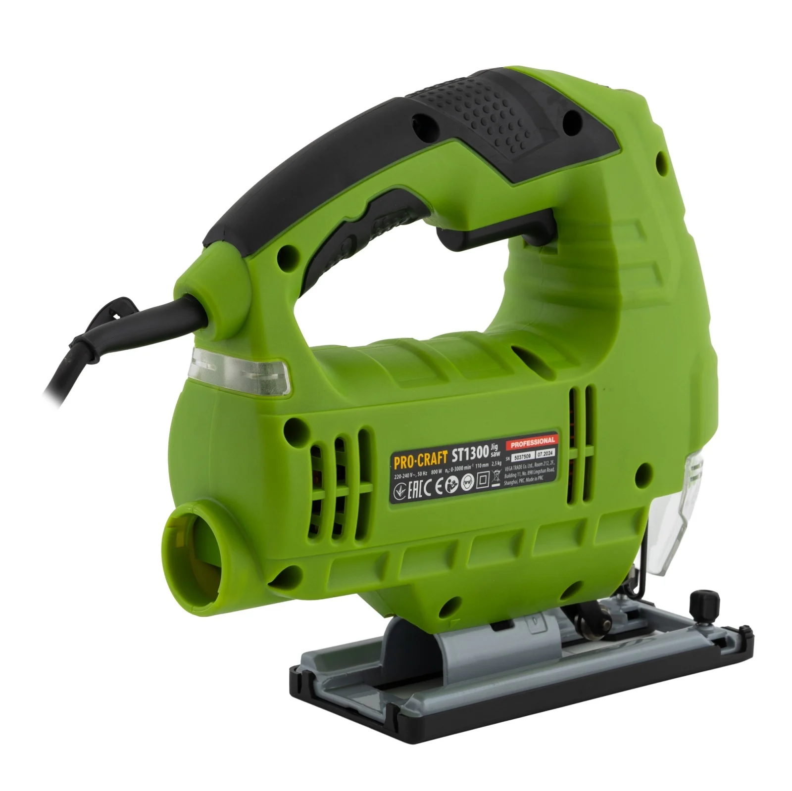 Fierastrau Pendular PROCRAFT ST1300, 800W, Laser si LED, 3000 RPM, Taiere Lemn 100 mm [9]