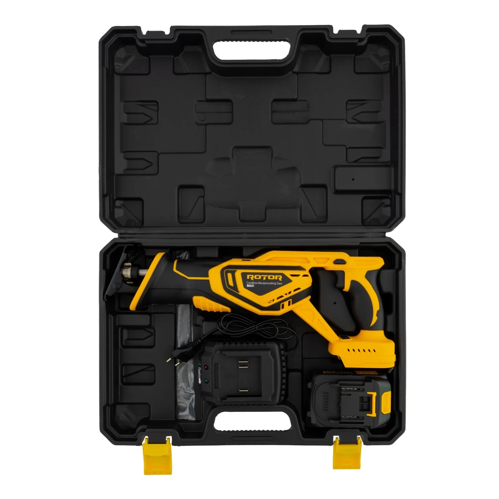 Fierastrau Tip Sabie cu Acumulator ROTOR RBS21, 21V/3Ah, 750W, Brushless, 2900 RPM, Set 4 Lame [5]