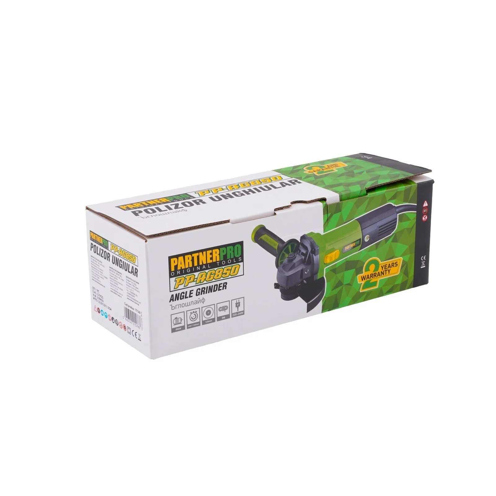 Flex Polizor Unghiular cu Variator PartnerPro PP-AG850, 850W, Disc 125 mm, 4500-11000 RPM [5]