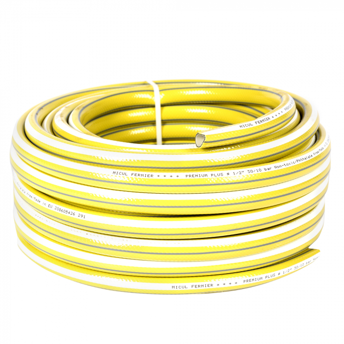 Furtun de Grădină Premium 20m, 1/2 inch, 4 Straturi, Micul Fermier MF-FA1004-G01 [2]