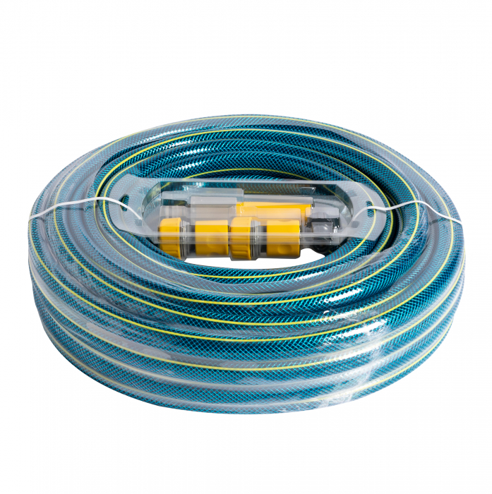 Furtun de Grădină cu Set Duze, Bluebos Plus, 3/4", 20m, UE, Micul Fermier GF-2123 [3]