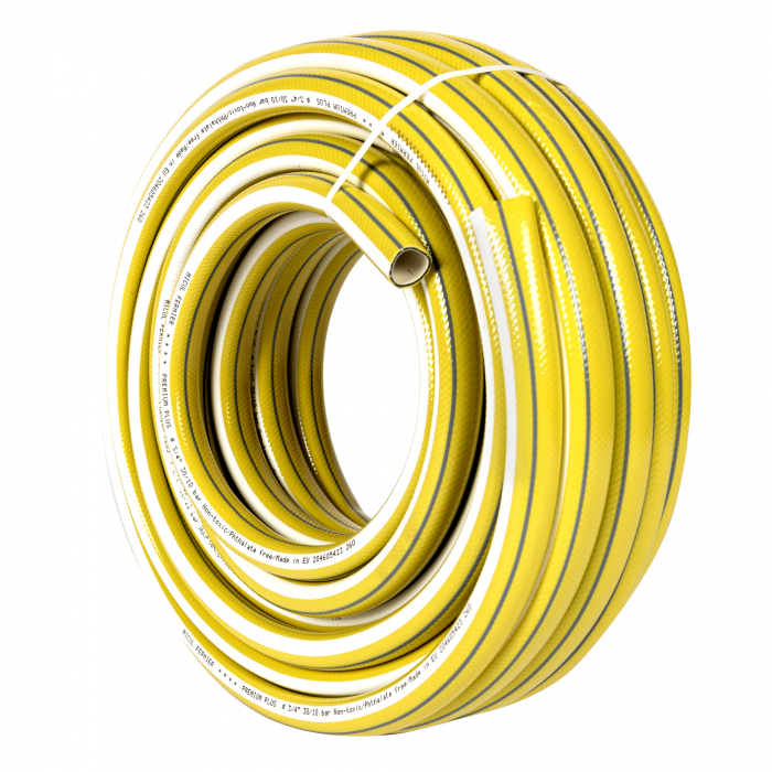 Furtun de Grădină Premium 20m, 3/4 inch, 4 Straturi, Micul Fermier MF-FA1006-G01 [2]