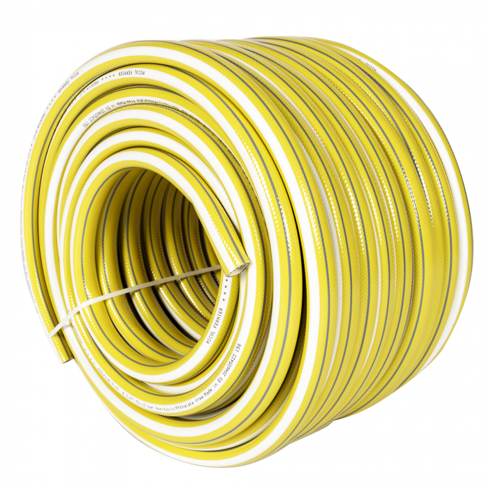 Furtun de Grădină Premium 50m, 3/4 inch, 4 Straturi, Micul Fermier MF-FA1007-G01 [5]