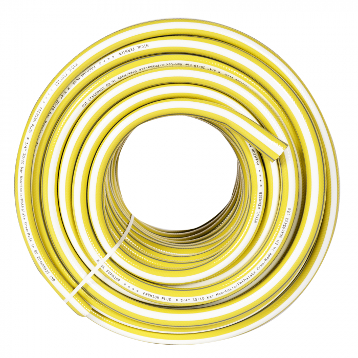 Furtun de Grădină Premium 50m, 3/4 inch, 4 Straturi, Micul Fermier MF-FA1007-G01 [6]