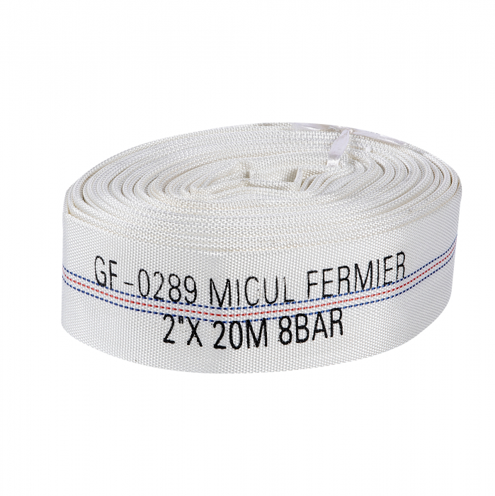 Furtun irigatii de pompier, 2 toli, 20m, 13 BARI, textil, cu cuple, Micul Fermier GF-0290 [2]